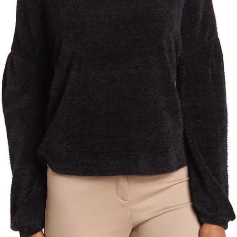 Sanctuary Women's Grey and Black Jumper